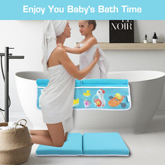 OFiSEXPT bath kneeler with elbow rest offers stable tub seating.