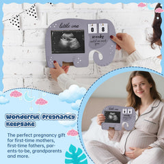 OFUSUY baby sign shows upcoming arrival with playful style