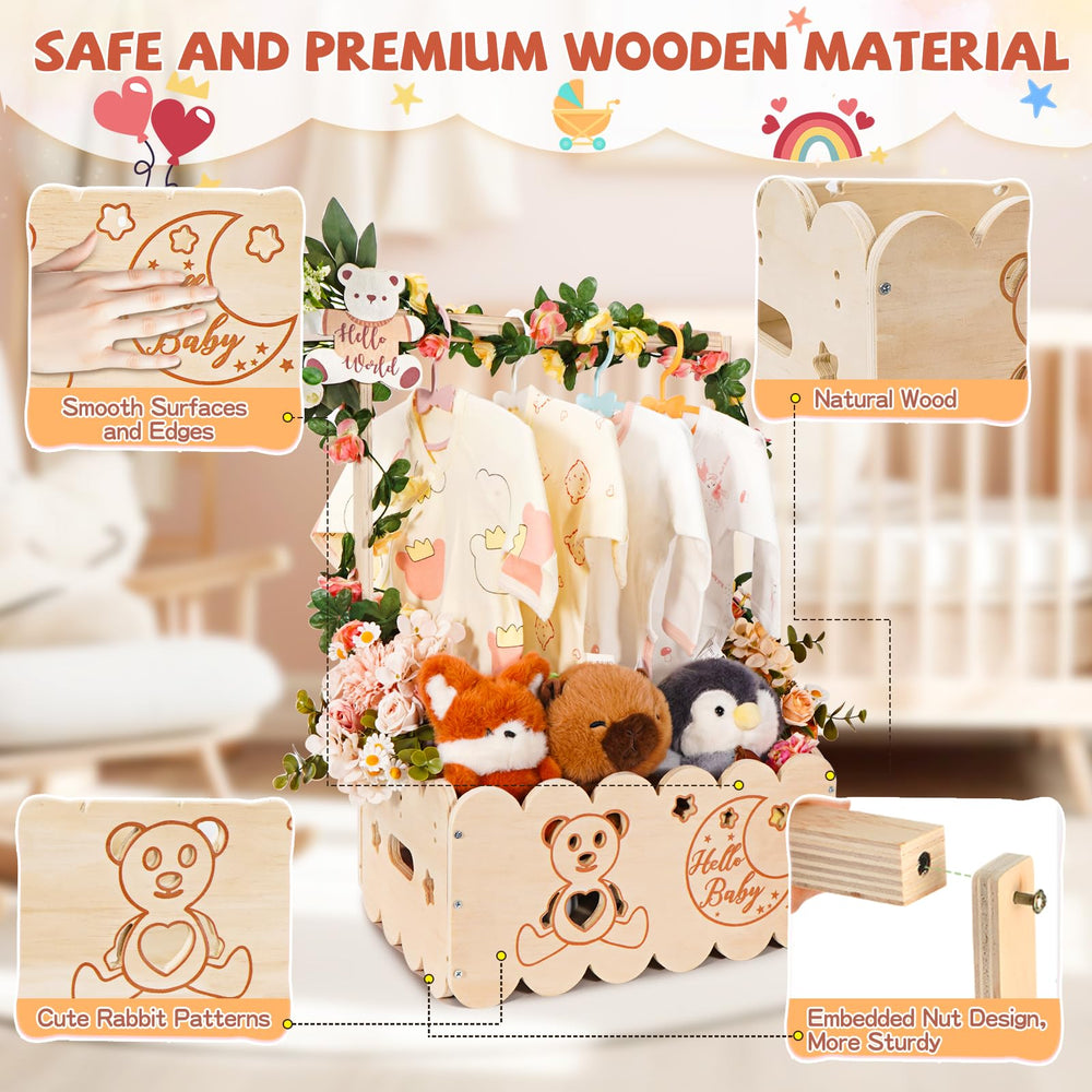 OFUSUY crate with built-in handle for easy transport and gifting.