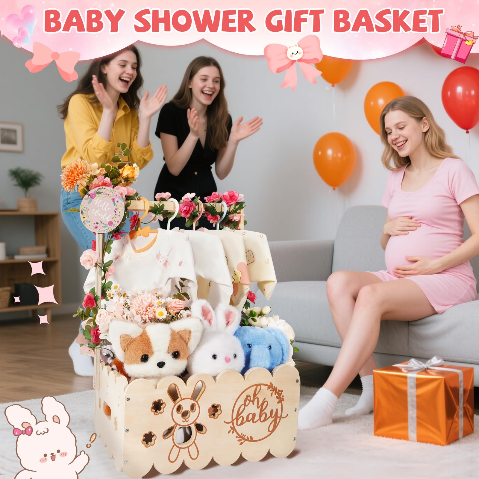 OFUSUY multifunctional storage for baby items, decor and keepsakes