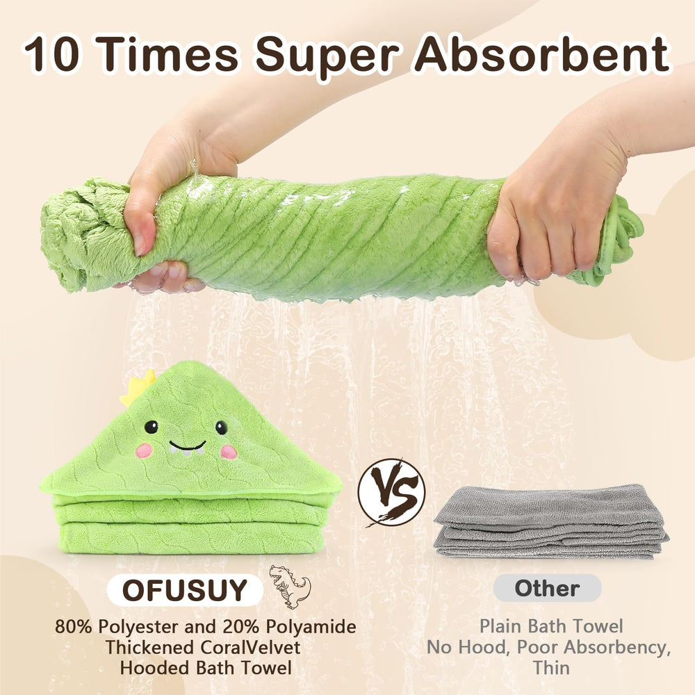 OFUSUY washcloths soft coral fleece, gentle cleansing for delicate skin