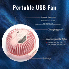OGAJO stroller fan with bendable tripod for flexible positioning
