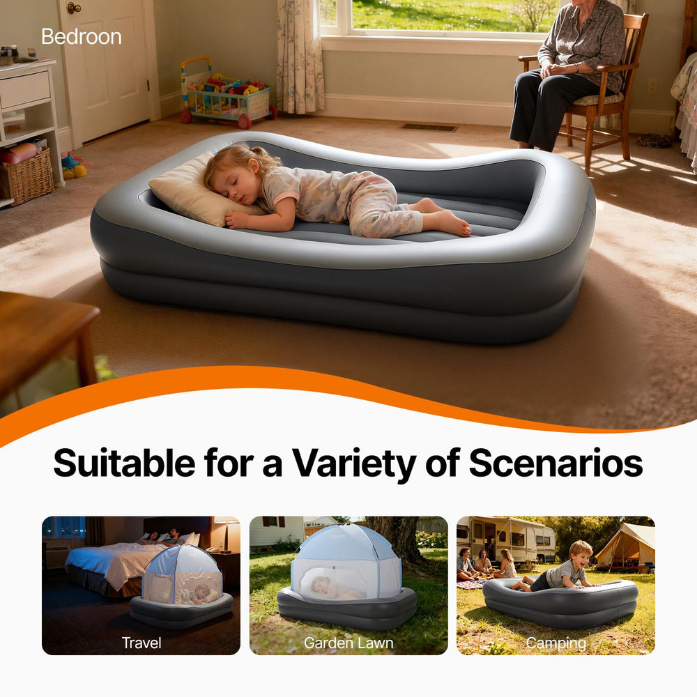 OGERY portable sleeping solution supports naps, playtime, and simple transitions away from home.