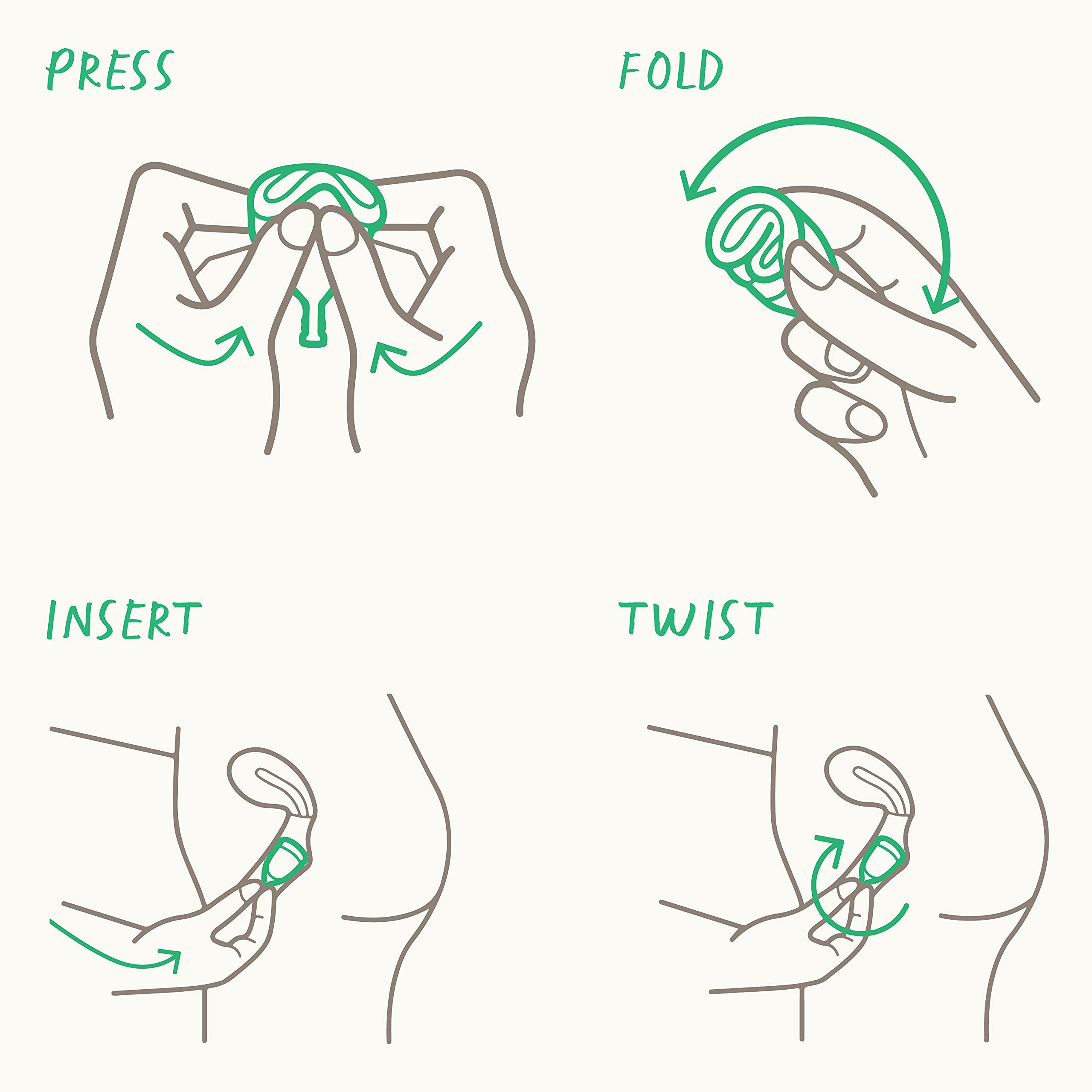 Oi cup care guide promotes easy cleaning and reuse.