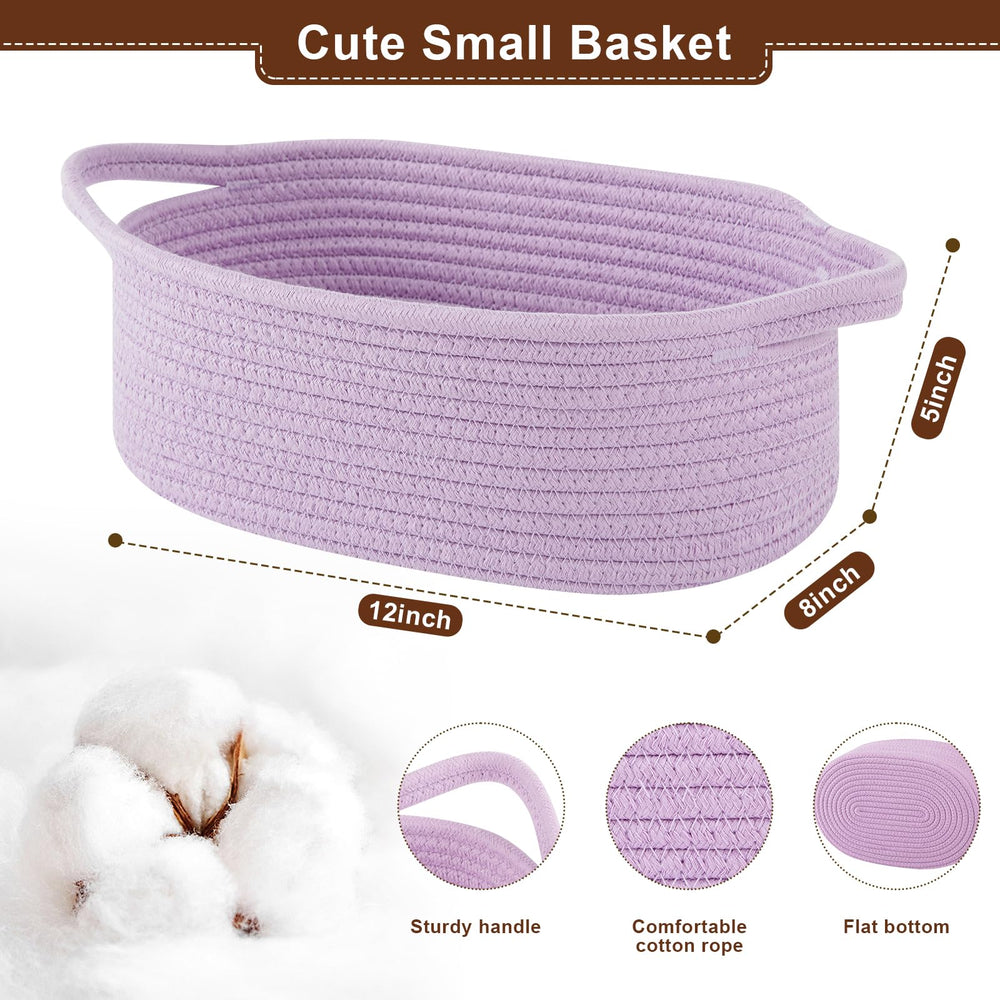 OIAHOMY baby- and pet-friendly basket suitable for nursery and toy storage.