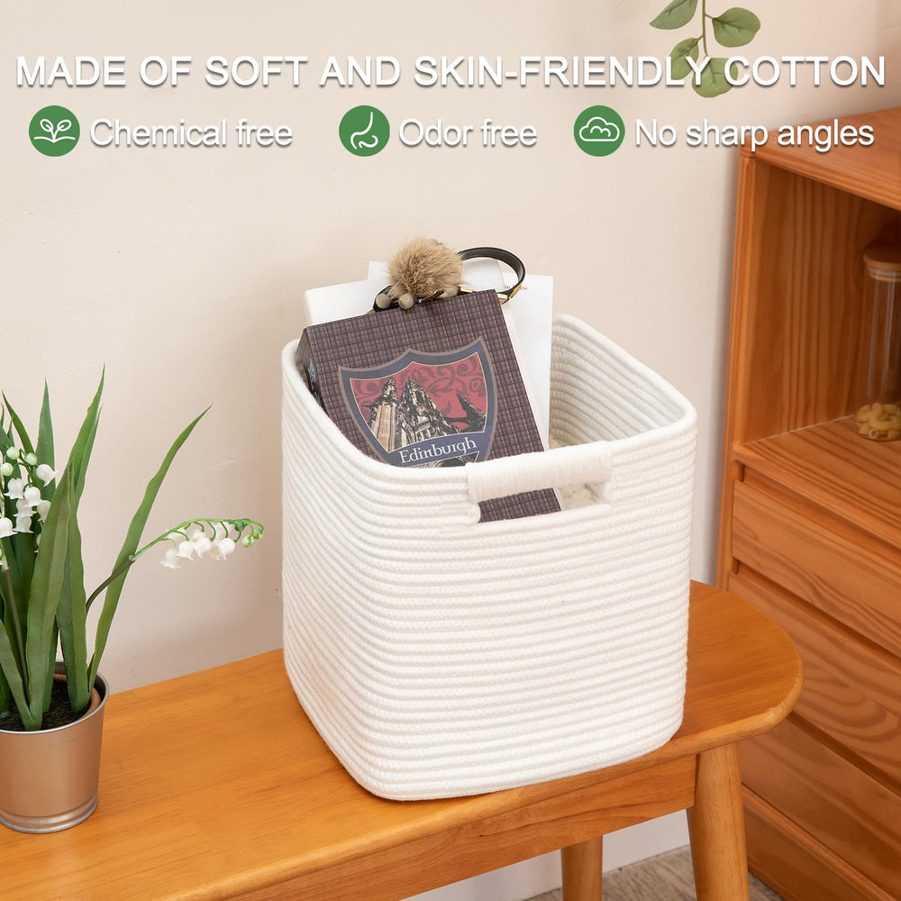OIAHOMY baby room toy bin helps keep nursery essentials organized.