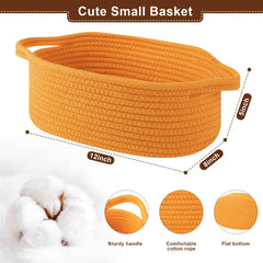 OIAHOMY 12x8x5 size basket for compact storage and portability