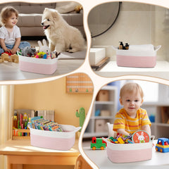 OIAHOMY basket in bathroom, soft touch and safe materials