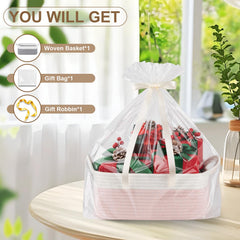 OIAHOMY basket in living room, versatile storage and decor