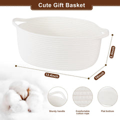 OIAHOMY basket side handles, easy to move around the home.