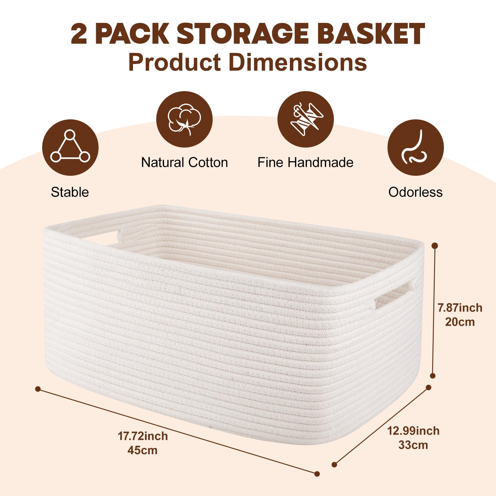 OIAHOMY white closet bins organizing towels and clothes.