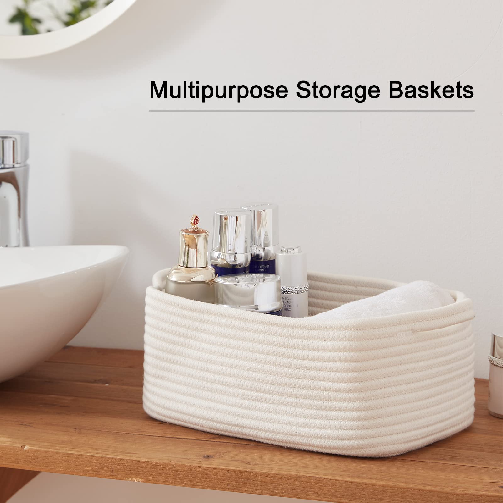 OIAHOMY basket detail shows woven texture and reinforced stitching for durability.