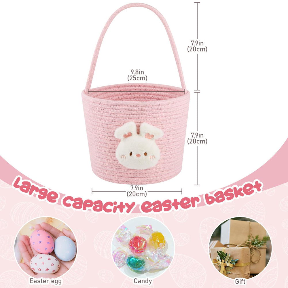 OIAHOMY basket offers generous space for eggs, small gifts, or treasures