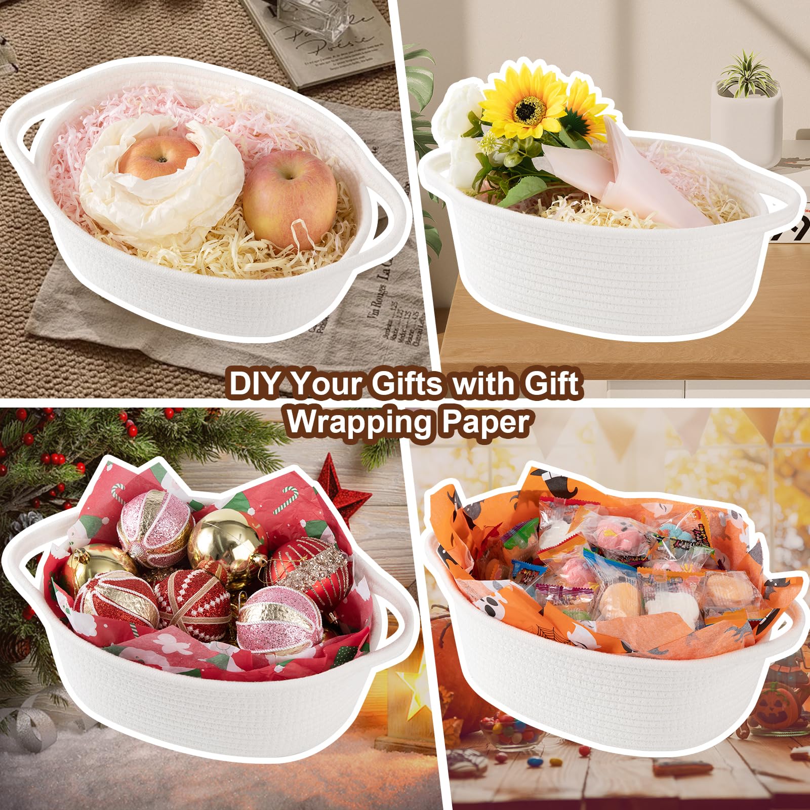 OIAHOMY basket suited for holidays like Christmas and Mother's Day