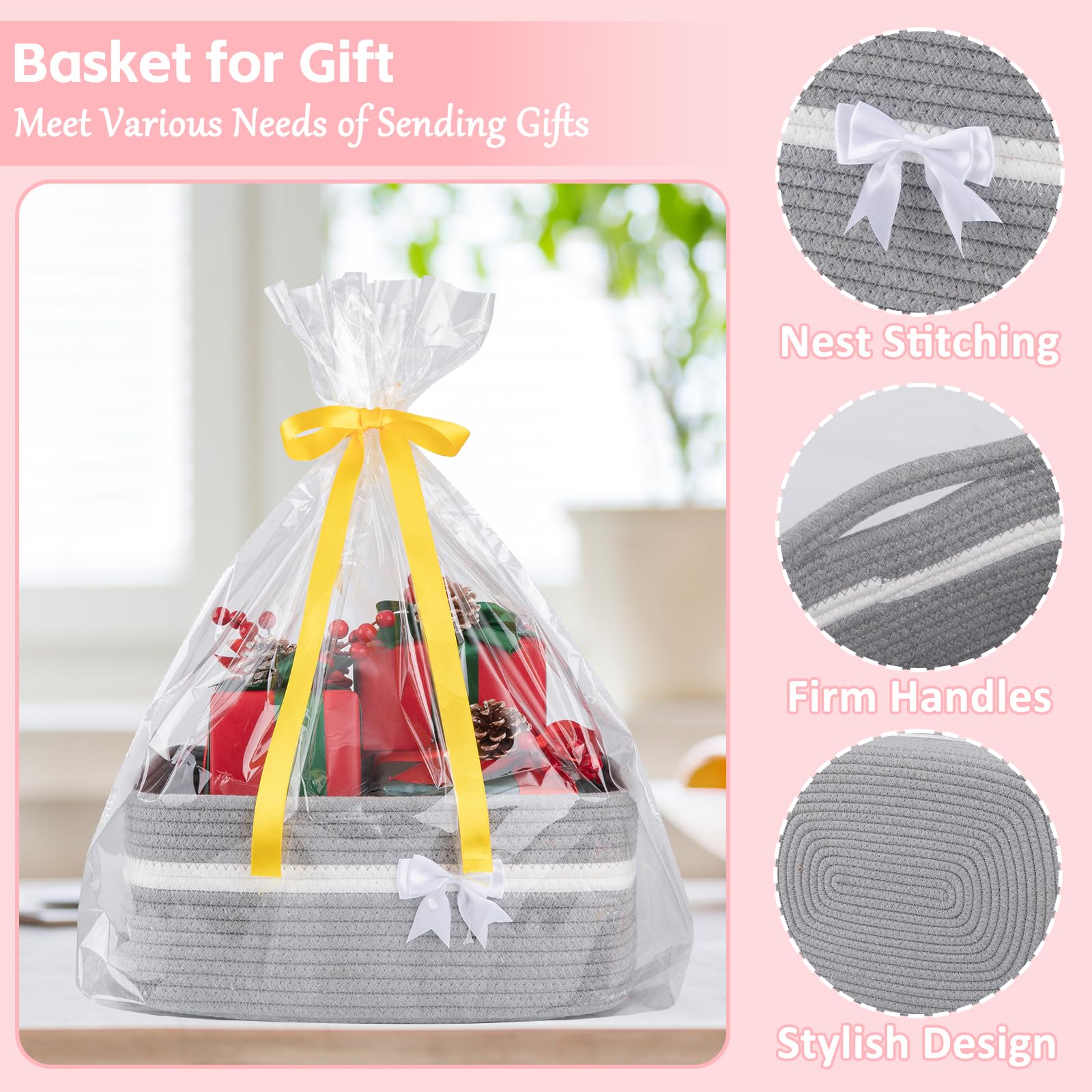 OIAHOMY folded packaging recovers quickly into a full basket.