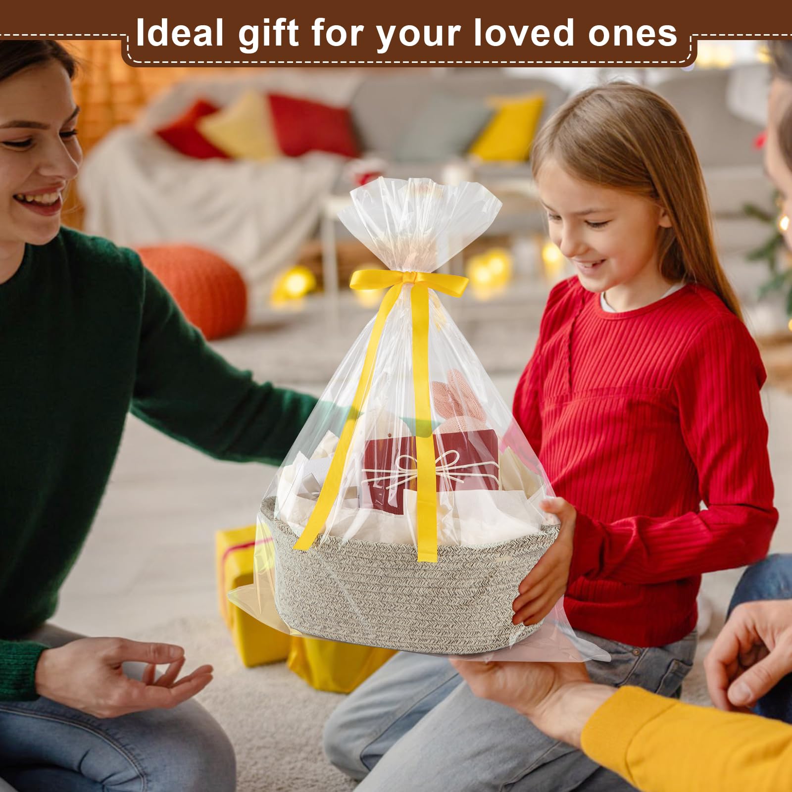 OIAHOMY gift bag with ribbon for ready-to-gift presentation.