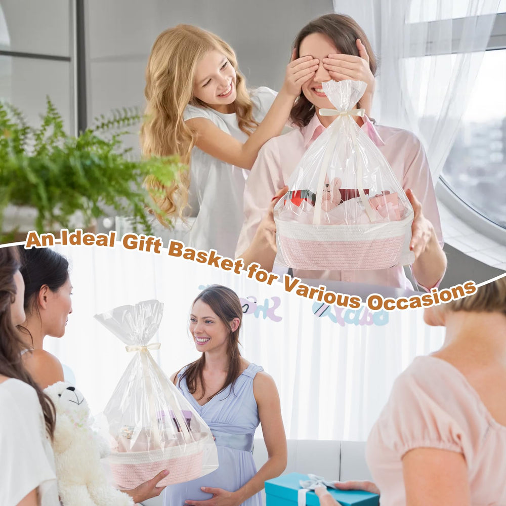 OIAHOMY gift basket folded-storage demonstrates space-saving versatility.