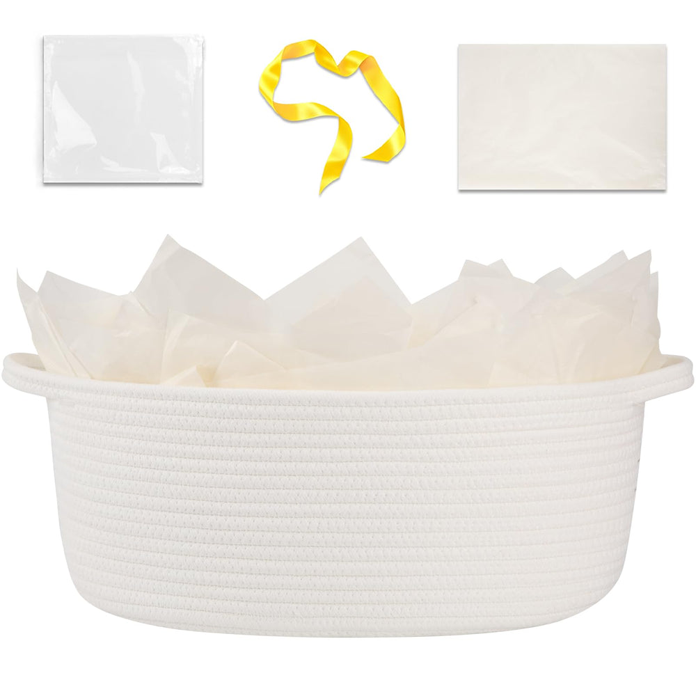 OIAHOMY gift basket handle, portable storage for gifts and home organization.