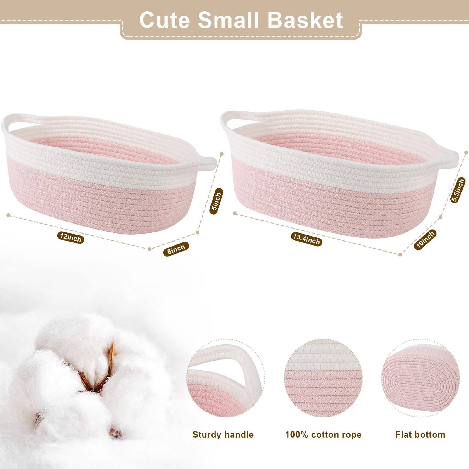 OIAHOMY pink white design showcases stylish, versatile decor appeal