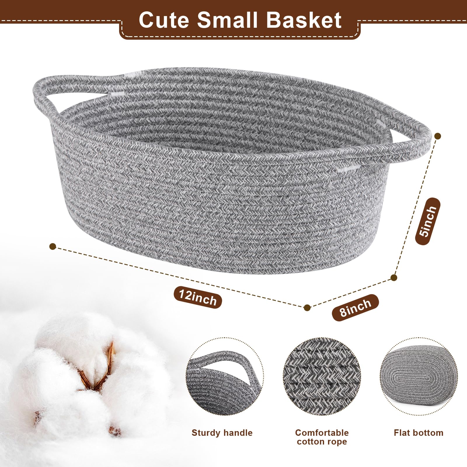 OIAHOMY gift basket side handles for easy carrying