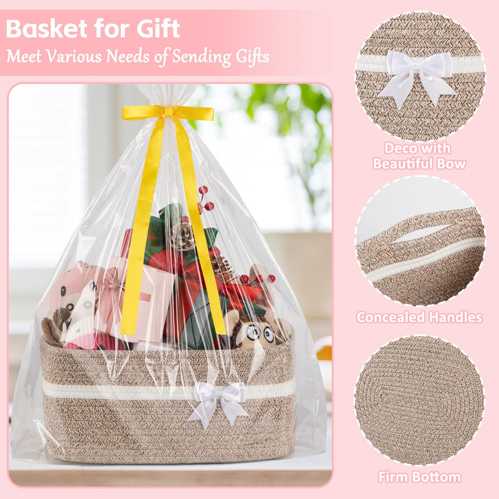 OIAHOMY gift-ready basket adds warmth to celebrations with stylish presentation