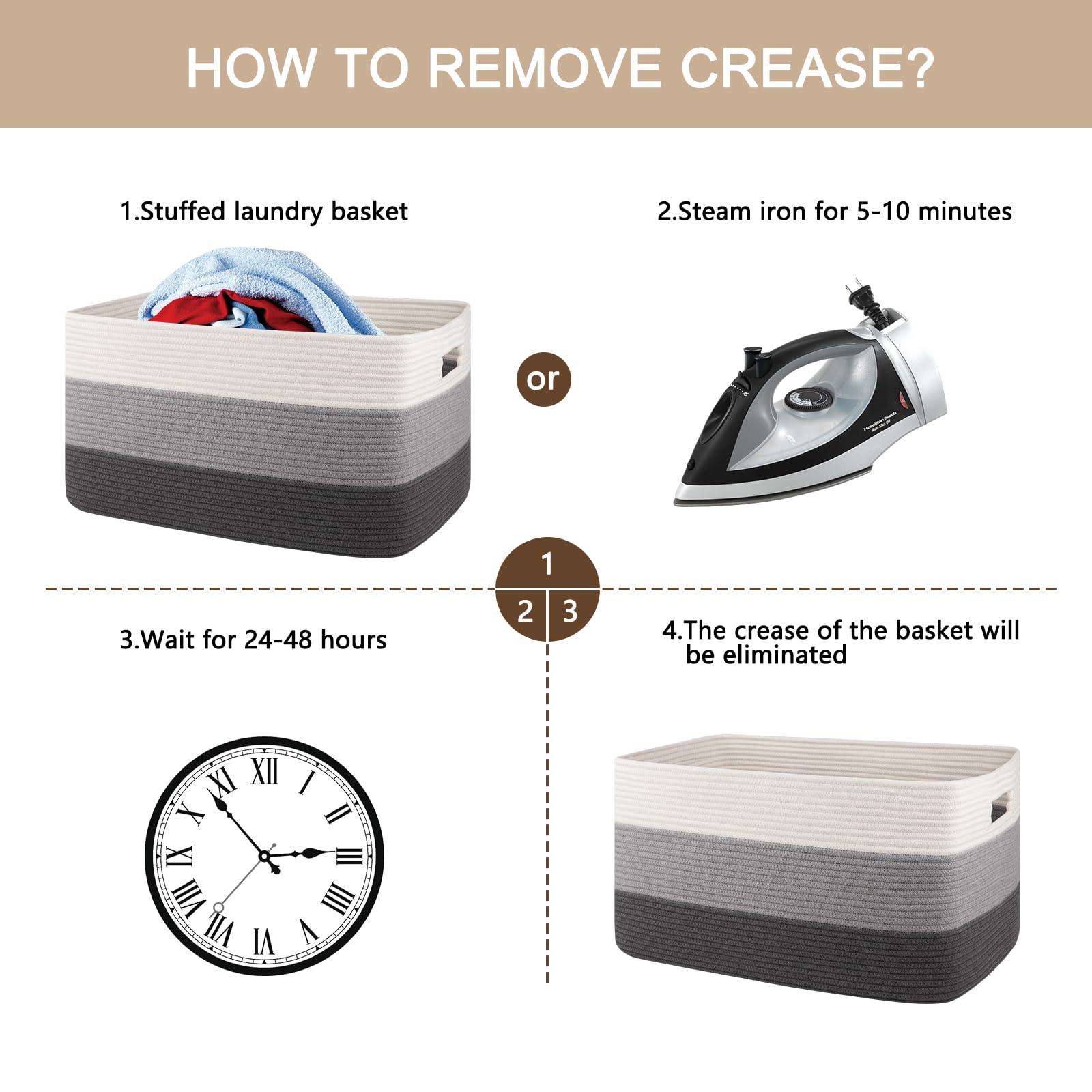 OIAHOMY gradient dark grey color adds modern touch to any room