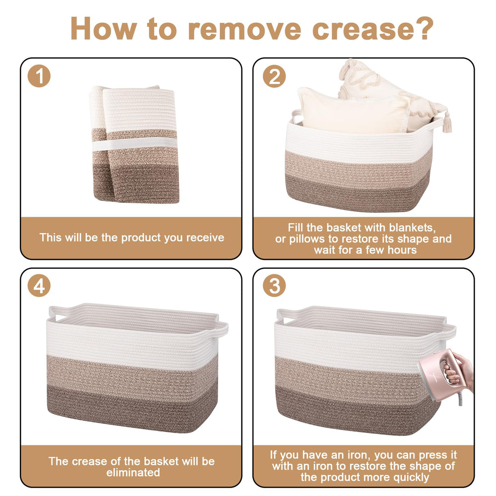 OIAHOMY washable basket remains soft after machine wash.