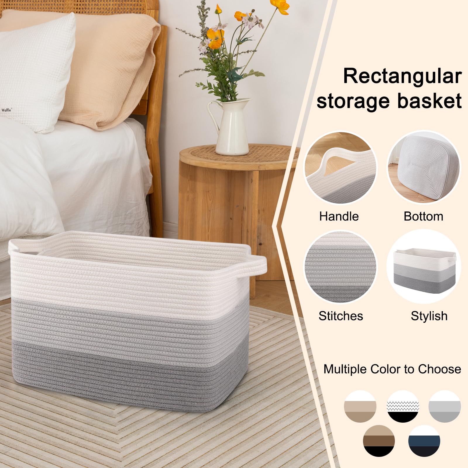 Ideal for organizing toys and cushions in the nursery.