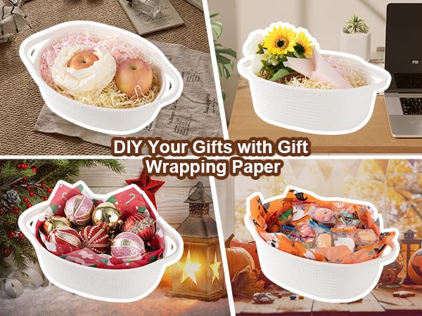 OIAHOMY multi-functional gift basket, ideal for holidays and celebrations.