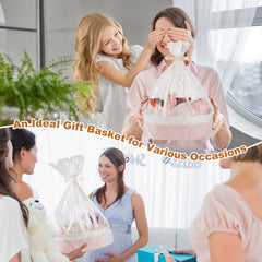 OIAHOMY portable basket handle enables easy carrying around the home