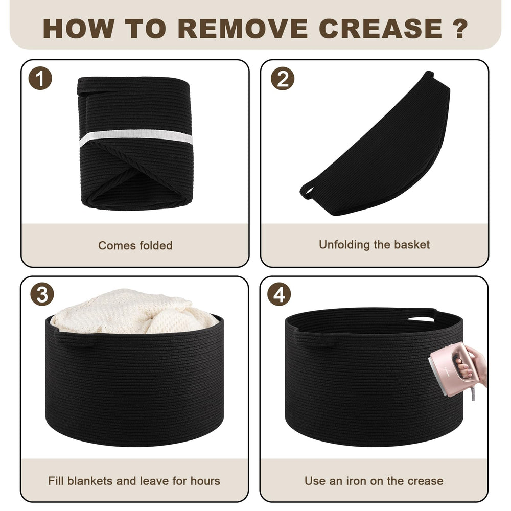 OIAHOMY room organizer basket keeping living spaces tidy