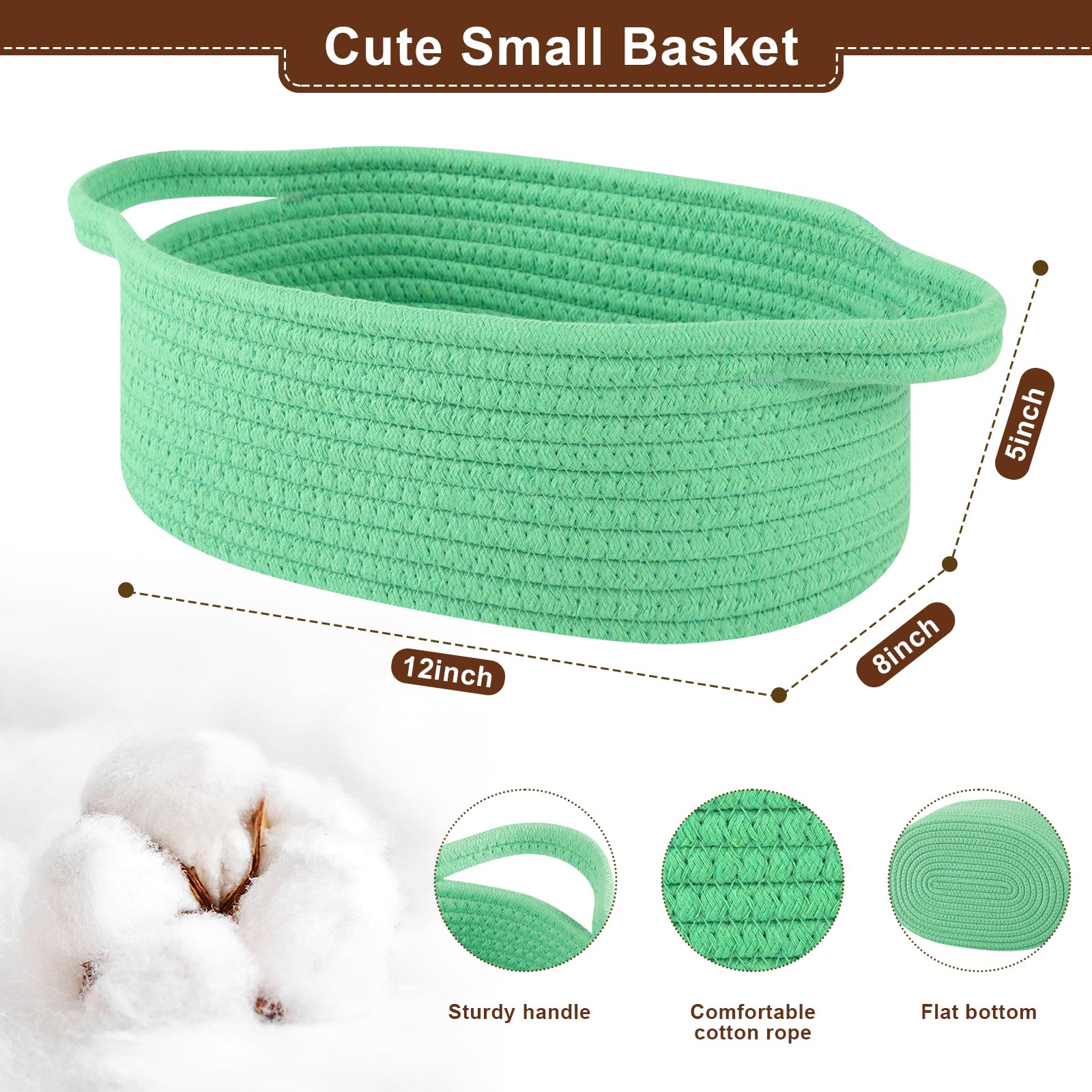 OIAHOMY small-basket organizer ideal for toys, cosmetics, and keys
