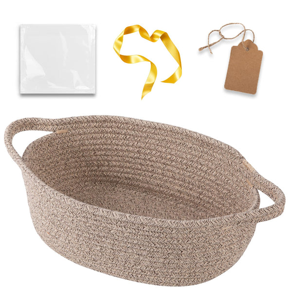 OIAHOMY small woven basket with gift bags ready for gifting