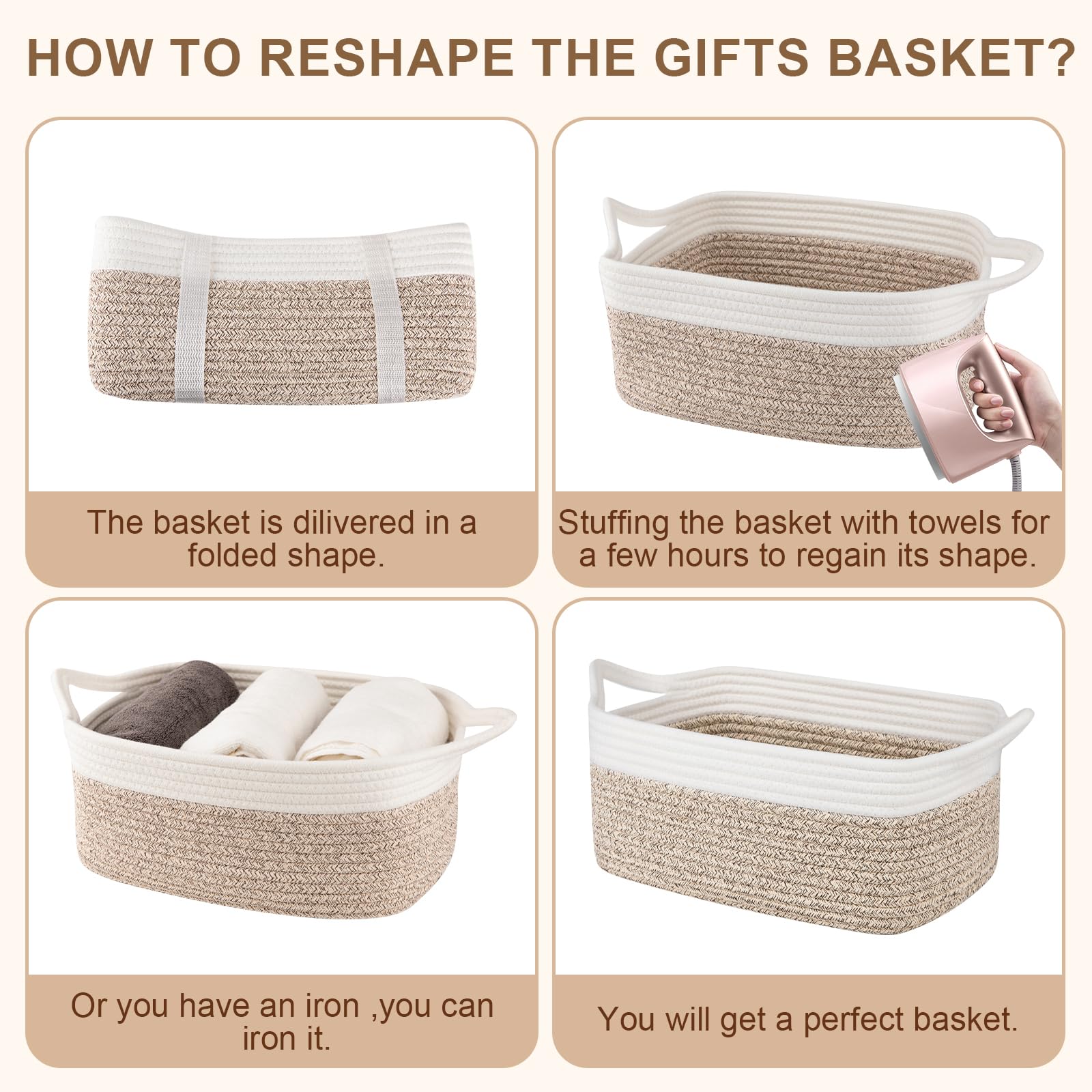 OIAHOMY gift-ready basket display ready for gifting occasions