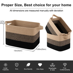 OIAHOMY living room basket blends nordic style with practicality