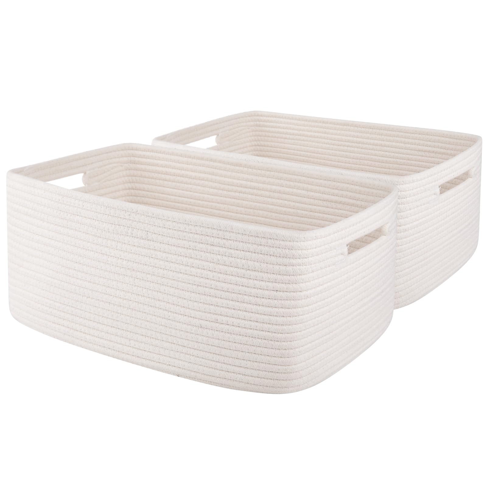 OIAHOMY storage basket on shelves for organized essentials.