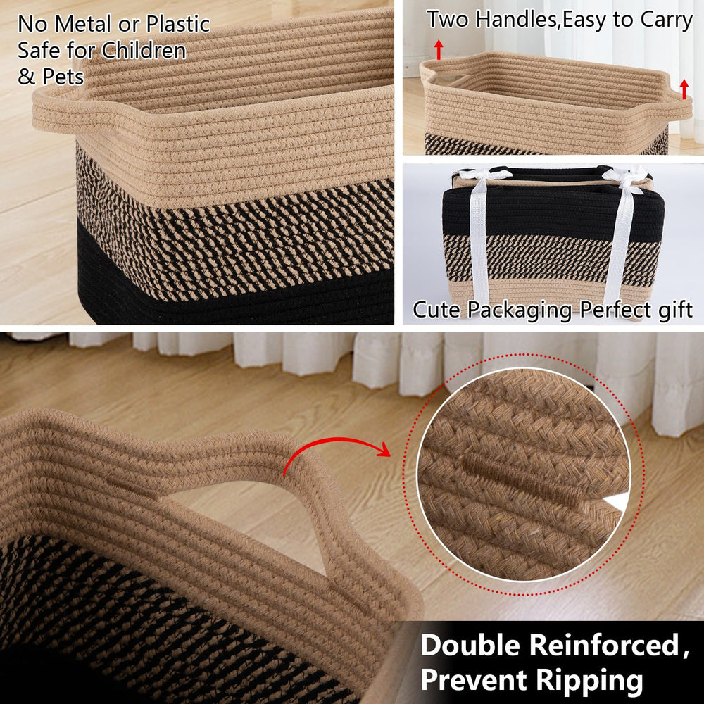 OIAHOMY toy storage basket helps organize playtime