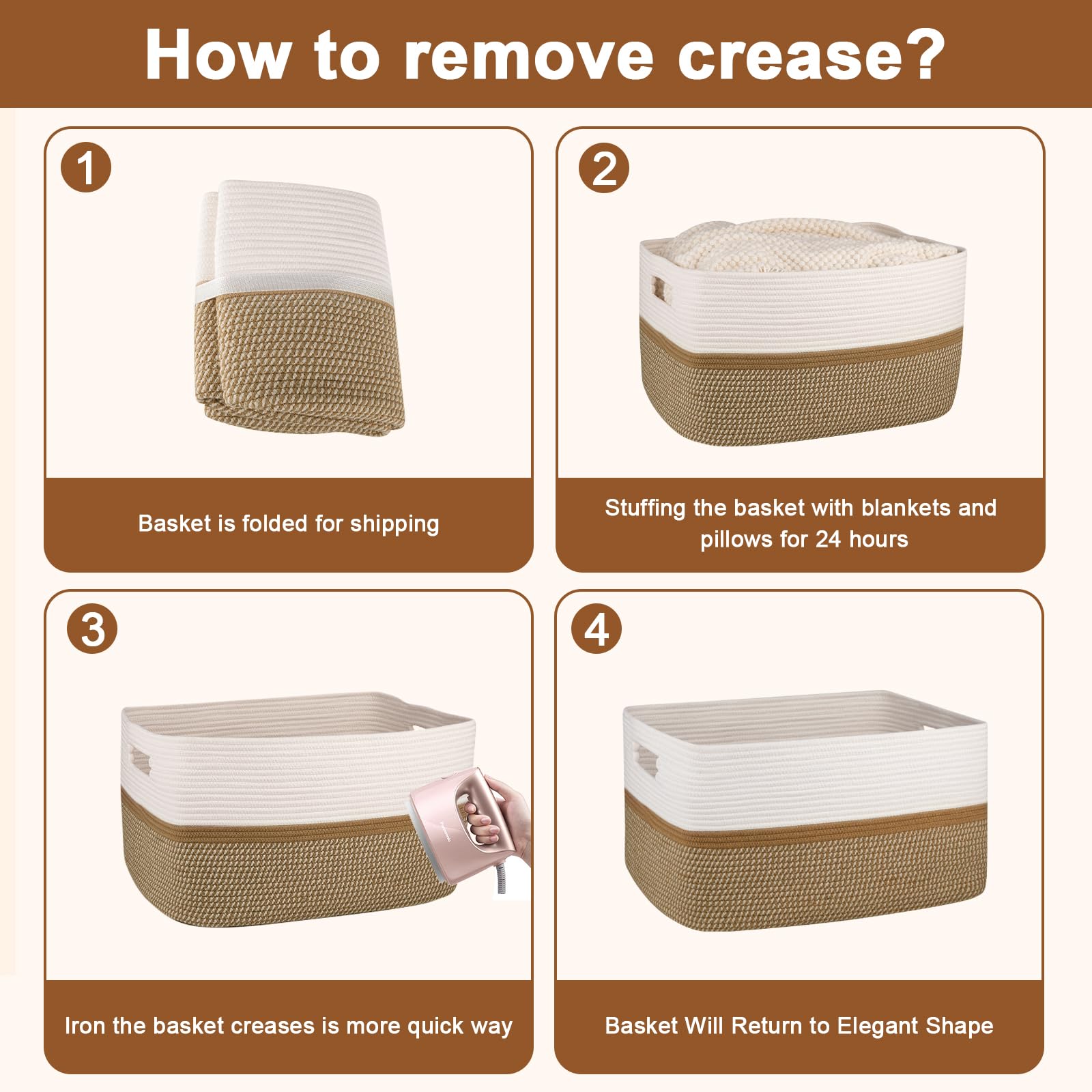 OIAHOMY washable care instructions indicate gentle washing options.