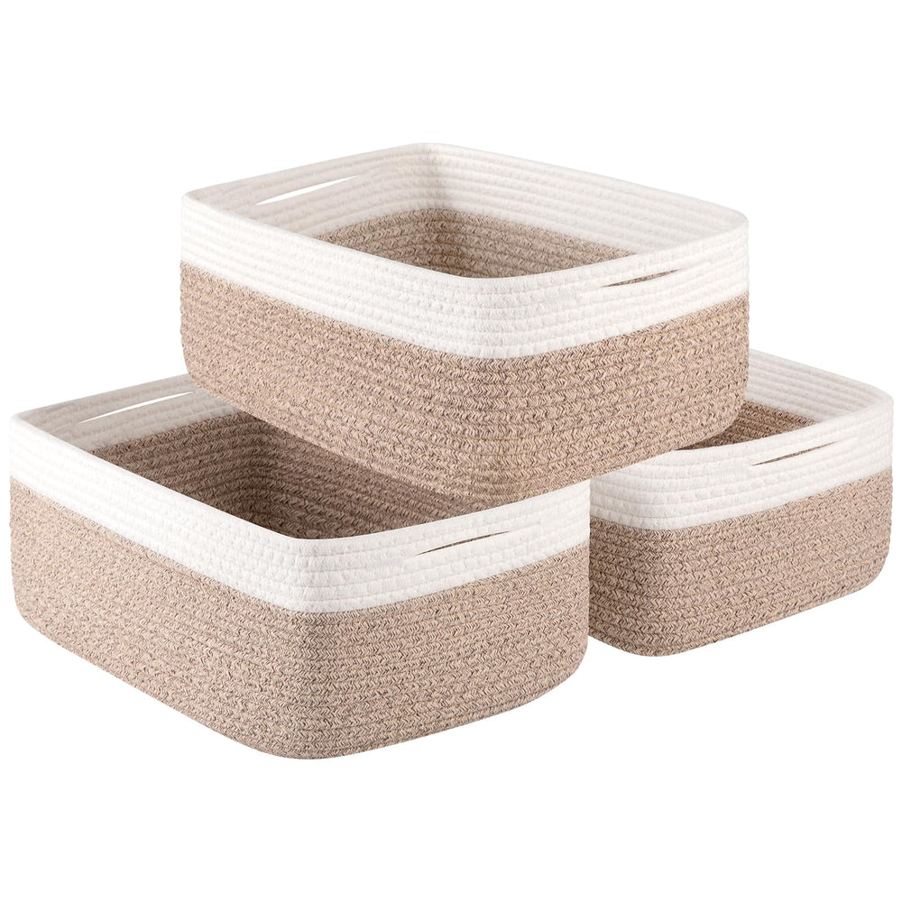 OIASKET 3-pack storage baskets with open tops for quick toy access