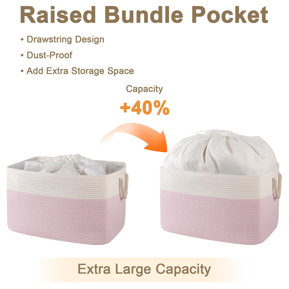 OIASKET 95L storage solution fits mid-size rooms for versatile organization