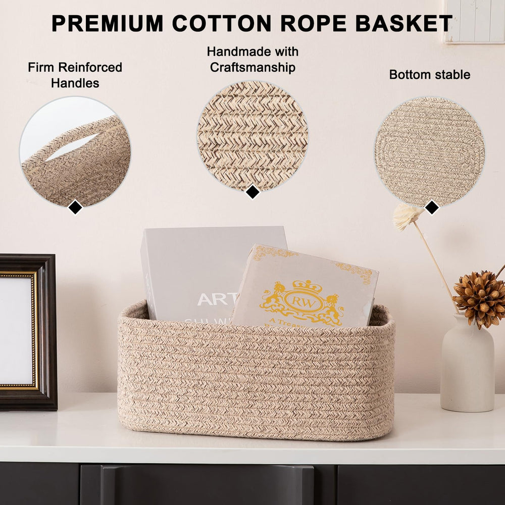 OIASKET baby nursery organizer baskets hold essentials with cozy decor