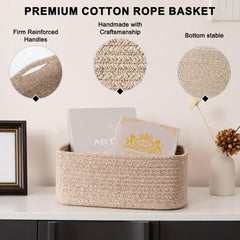 OIASKET baby nursery organizer baskets hold essentials with cozy decor