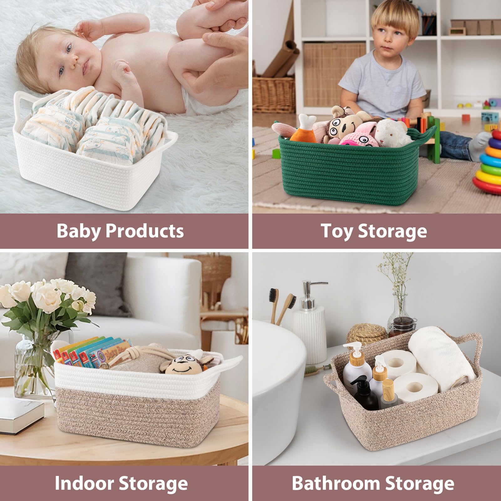 OIASKET basket handles enable easy carrying and repositioning.