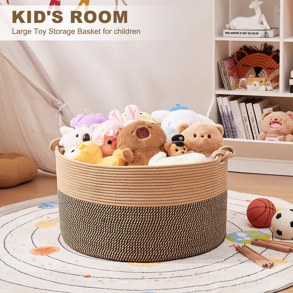 OIASKET bedroom living room organization demonstrates versatile storage for throws and bedding.