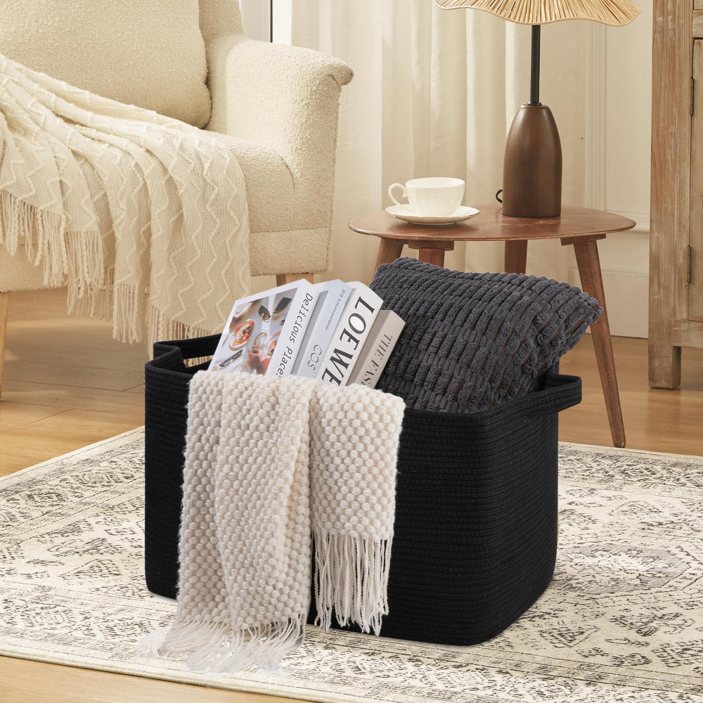OIASKET versatile storage basket used for toys, towels, and clothes