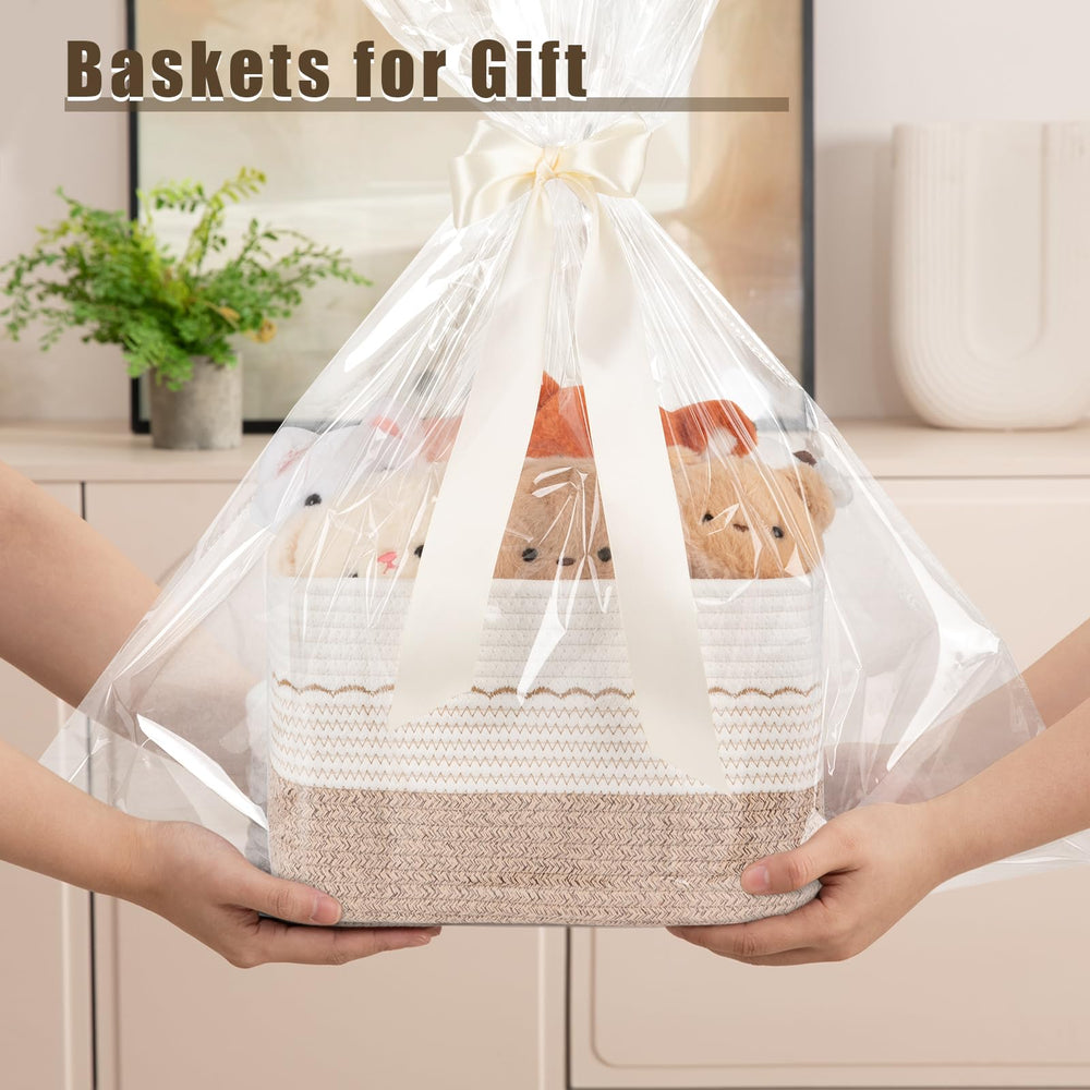 OIASKET compact rope basket suitable for kids' toys and crafts