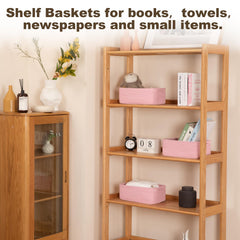 OIASKET decorative baskets for living rooms, adding color and organization.