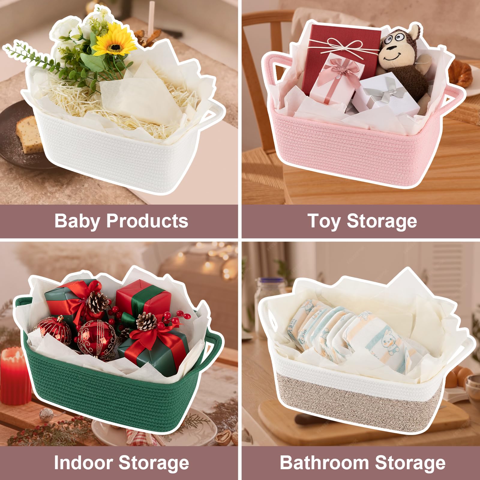 OIASKET dog toy organizer keeps pet toys in one tidy spot