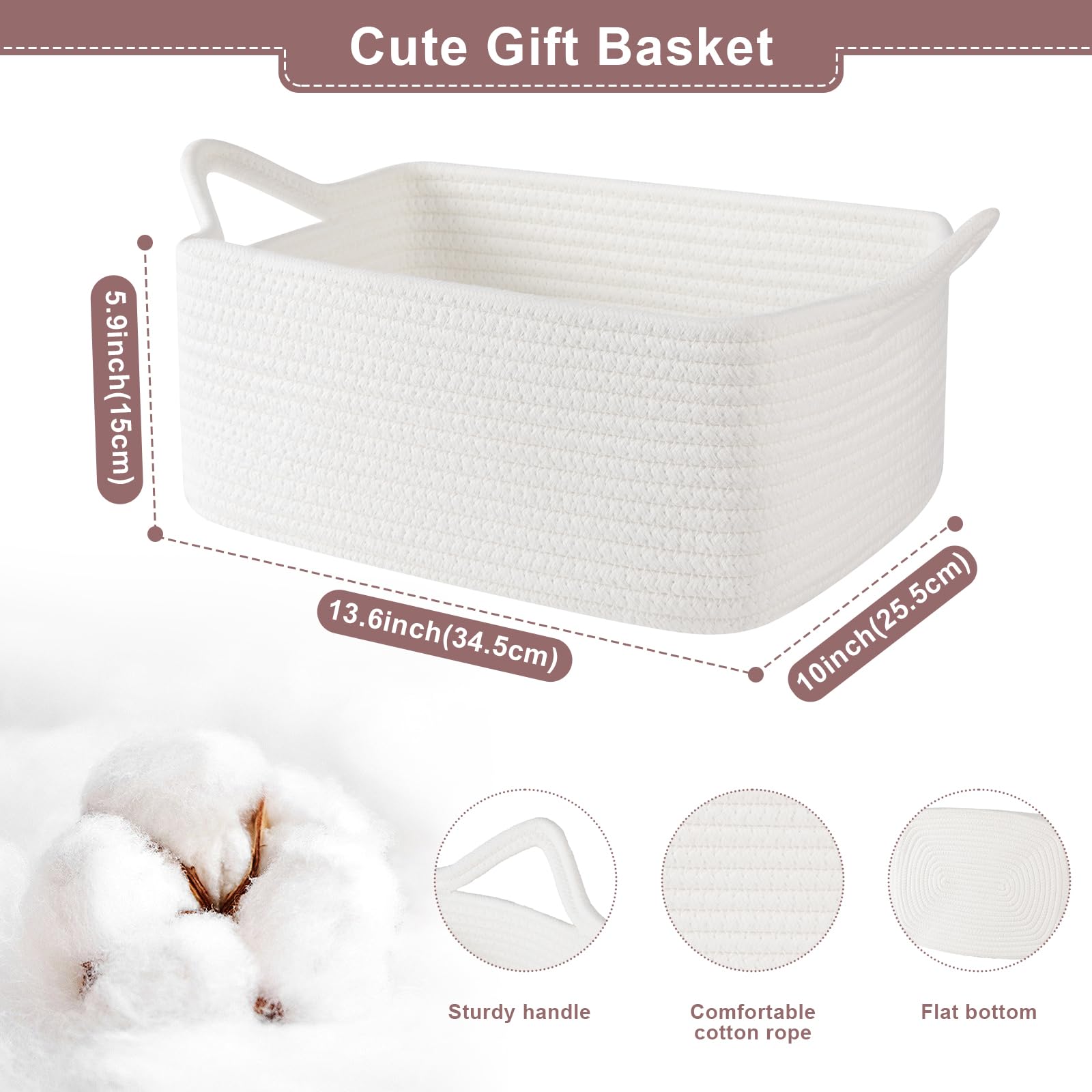 OIASKET gift bag with ribbon ready to wrap a thoughtful present