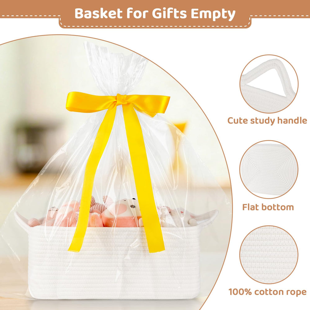 OIASKET baby shower display basket for stylish gifting setups.